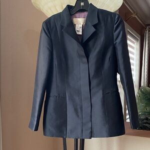 Mondi Women's black silk/wool. Blazer